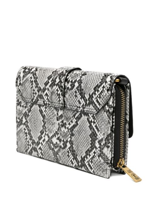 Borsa donna Just Cavalli bianco e nero con logo snakes JUST CAVALLI | 80RA5PL6ZSD84L02
